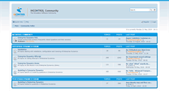 Desktop Screenshot of community.incontrolsim.com